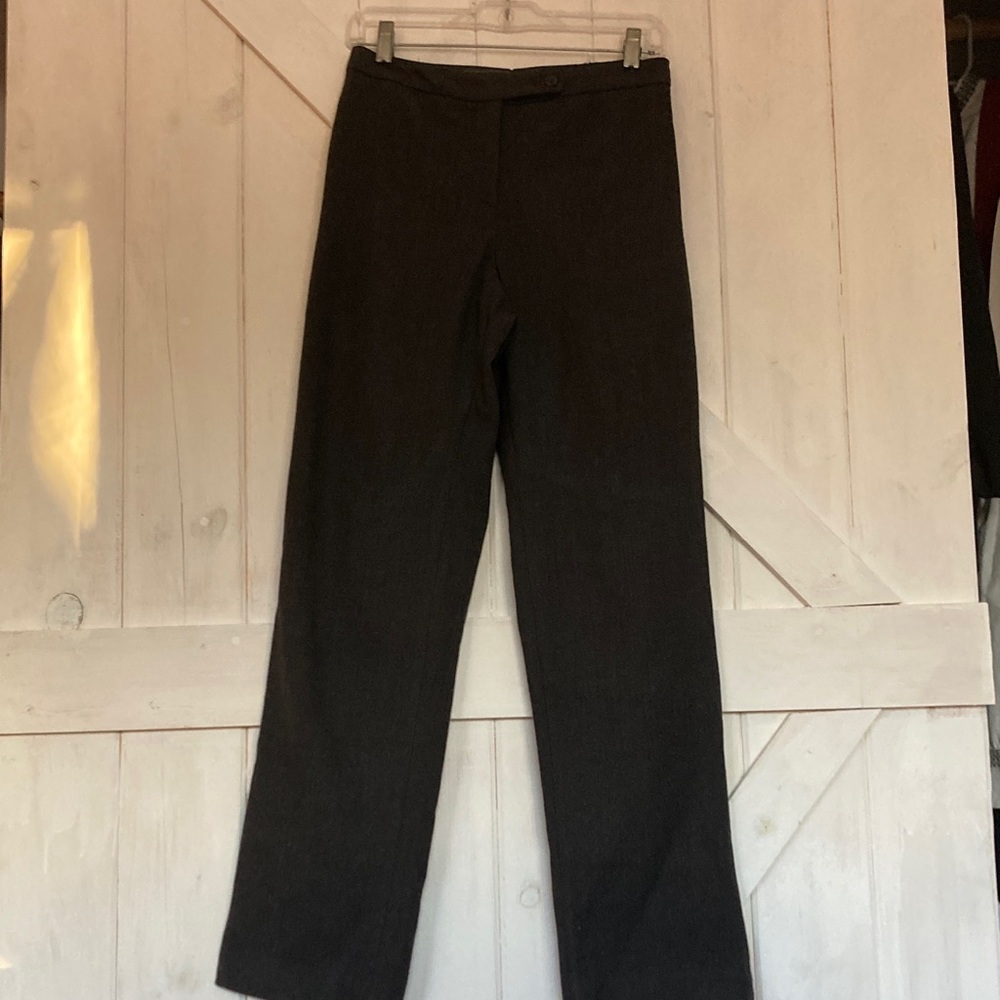 Prada Charcoal Wool Dress Pants